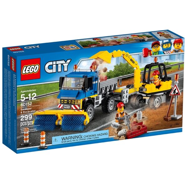 LEGO Sweeper & Excavator 60152 - Image 2