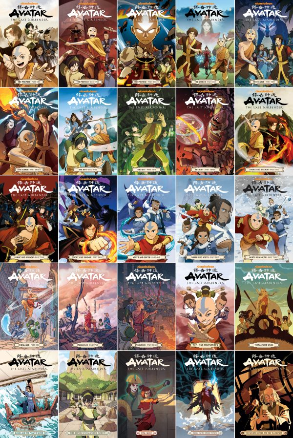 Avatar: The Last Airbender Complete Collection (25 Books)